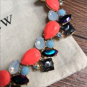 NWT J. Crew Colorful Gemstone Necklace